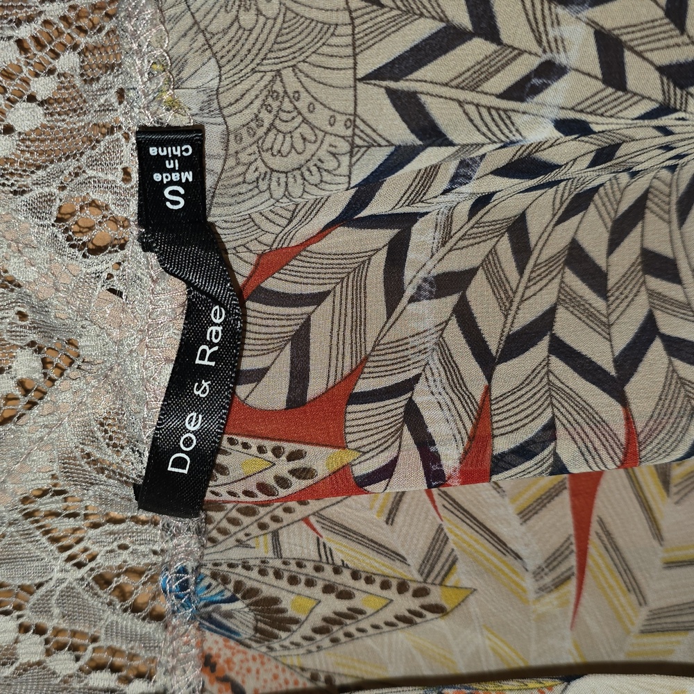 Doe & Rae Multicolor Asymmetrical Dress - Picture 4 of 10